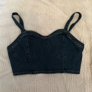 Aeropostale Blue Denim Top